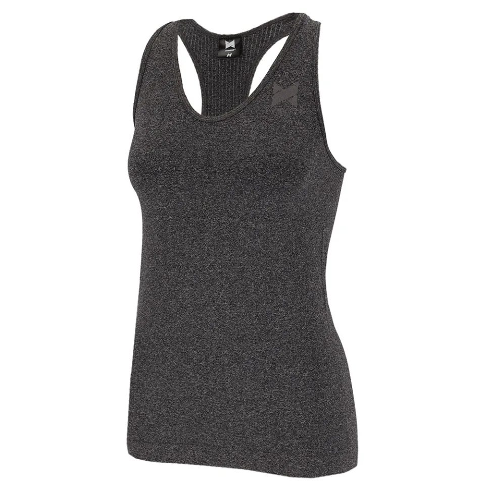 Xtreme Sportswear Sport Singlet Dames Antraciet Melange-XL